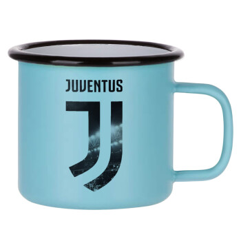 FC Juventus, Κούπα Μεταλλική εμαγιέ ΜΑΤ σιέλ 360ml