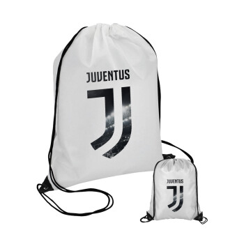FC Juventus, Τσάντα πουγκί με μαύρα κορδόνια (1 τεμάχιο)