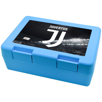 FC Juventus, Children's cookie container LIGHT BLUE 185x128x65mm (BPA free plastic)