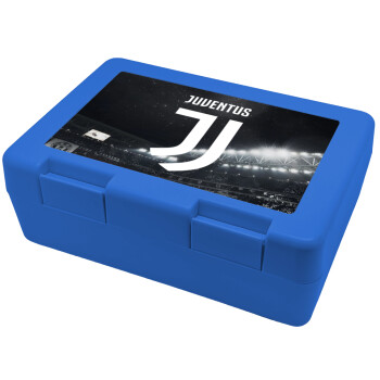 FC Juventus, Παιδικό δοχείο κολατσιού ΜΠΛΕ 185x128x65mm (BPA free πλαστικό)