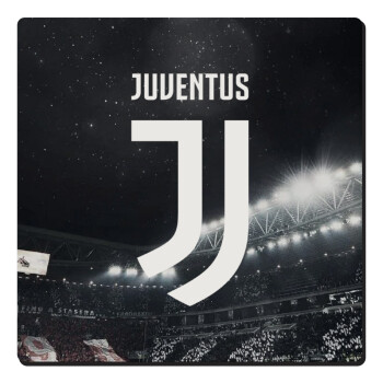 FC Juventus, Τετράγωνο μαγνητάκι ξύλινο 6x6cm