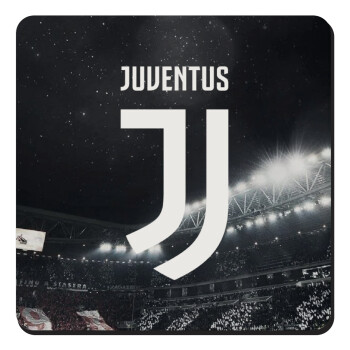 FC Juventus, Τετράγωνο μαγνητάκι ξύλινο 9x9cm