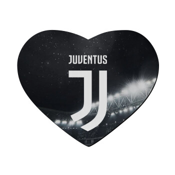 FC Juventus, Mousepad καρδιά 23x20cm
