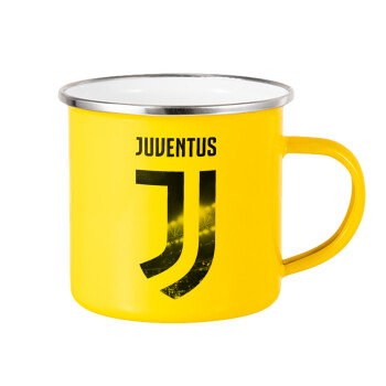 FC Juventus, Κούπα Μεταλλική εμαγιέ Κίτρινη 360ml