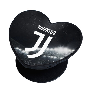 FC Juventus, Phone Holders Stand  καρδιά Μαύρο Βάση Στήριξης Κινητού στο Χέρι