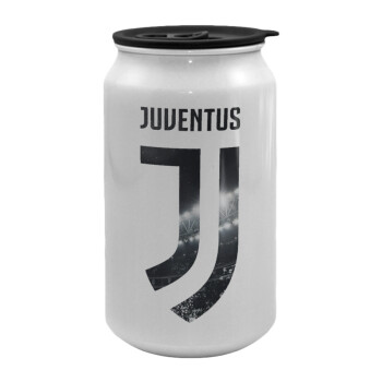 FC Juventus, Κούπα ταξιδιού μεταλλική με καπάκι (tin-can) 500ml