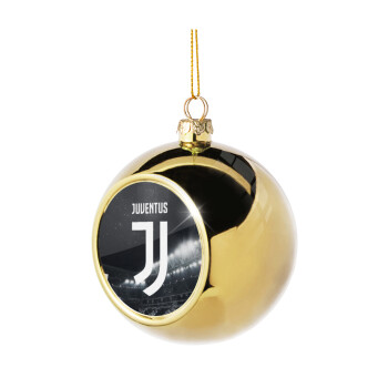 FC Juventus, Χριστουγεννιάτικη μπάλα δένδρου Χρυσή 8cm
