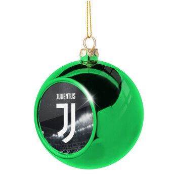 FC Juventus, Χριστουγεννιάτικη μπάλα δένδρου Πράσινη 8cm