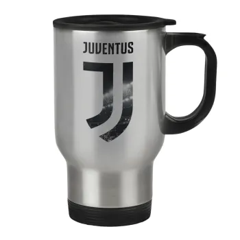 FC Juventus, Stainless steel travel mug with lid, double wall 450ml
