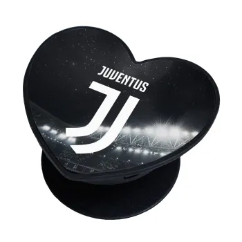 FC Juventus, Phone Holders Stand  καρδιά Μαύρο Βάση Στήριξης Κινητού στο Χέρι