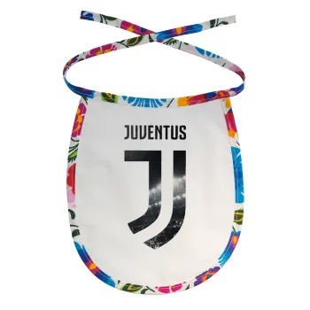 FC Juventus, Σαλιάρα μωρού αλέκιαστη με κορδόνι Χρωματιστή