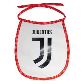 FC Juventus, Σαλιάρα μωρού αλέκιαστη με κορδόνι Κόκκινη