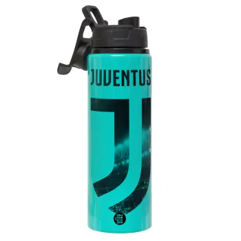 FC Juventus, Μεταλλικό παγούρι νερού με καπάκι ασφαλείας, αλουμινίου 850ml
