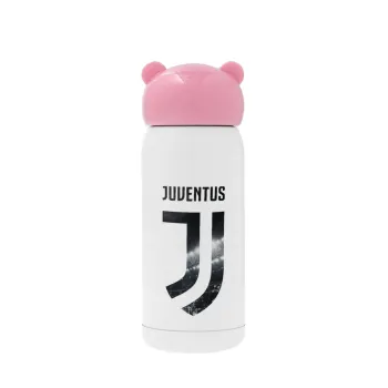 FC Juventus, Pink stainless steel thermal flask, 320ml