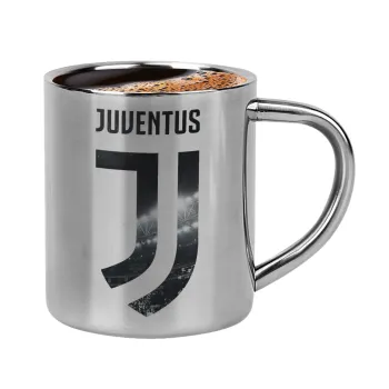 FC Juventus, Double-wall metal cup for espresso (220ml)