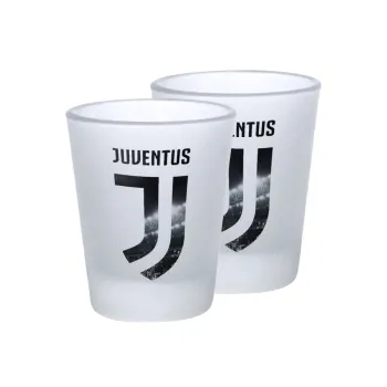 FC Juventus, Σφηνοπότηρα γυάλινα 45ml του πάγου (2 τεμάχια)