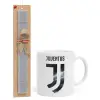 Easter Set, Ceramic Cup (330ml) & Easter aromatic flat candle (30cm) (GRAY)