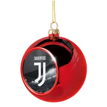 FC Juventus, Christmas tree ball Red 8cm