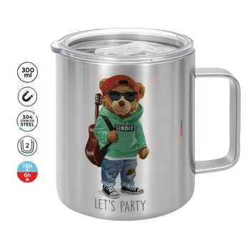 Let's Party Bear, Κούπα Ανοξείδωτη διπλού τοιχώματος 300ml