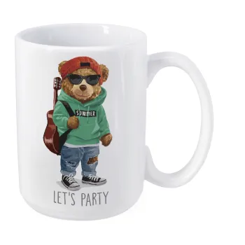 Let's Party Bear, Κούπα Mega, κεραμική, 450ml