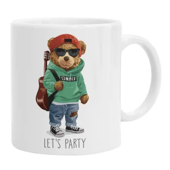 Let's Party Bear, Κούπα, κεραμική, 330ml