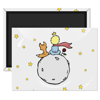 Little prince, Ορθογώνιο μαγνητάκι ψυγείου διάστασης 9x6cm