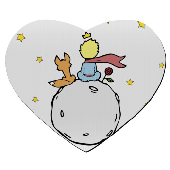 Little prince, Mousepad καρδιά 23x20cm
