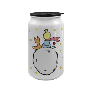 Little prince, Κούπα ταξιδιού μεταλλική με καπάκι (tin-can) 500ml