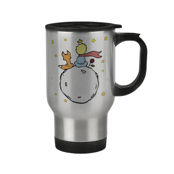 Little prince, Stainless steel travel mug with lid, double wall 450ml