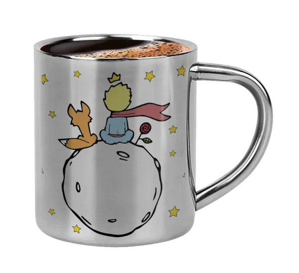 Little prince — Double-wall metal cup for espresso (220ml)