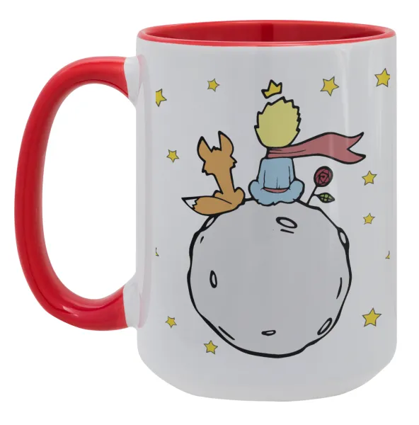 Little prince — Mega mug 15oz, red ceramic, 450ml