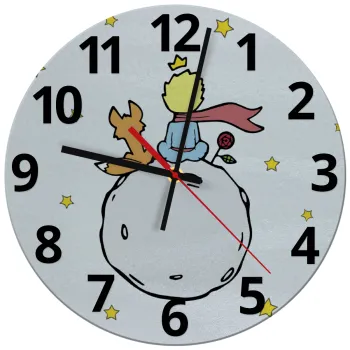 Little prince, Ρολόι τοίχου γυάλινο (30cm)