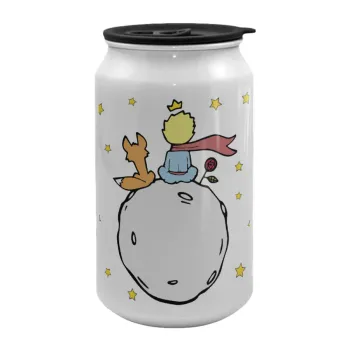 Little prince, Κούπα ταξιδιού μεταλλική με καπάκι (tin-can) 500ml