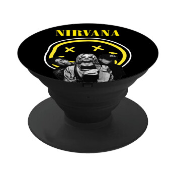 Nirvana, Phone Holders Stand  Black Hand-held Mobile Phone Holder