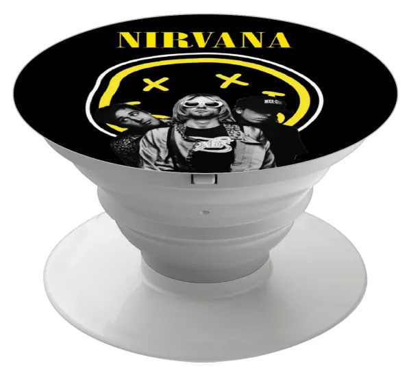 Nirvana — Phone Holders Stand  Λευκό Βάση Στήριξης Κινητού στο Χέρι