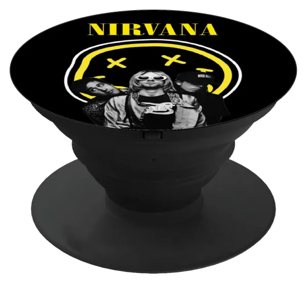 Nirvana — Phone Holders Stand  Μαύρο Βάση Στήριξης Κινητού στο Χέρι