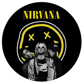 Nirvana, Mousepad Στρογγυλό 20cm