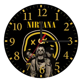 Nirvana, Ρολόι τοίχου ξύλινο plywood (20cm)