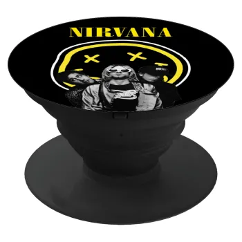 Nirvana, Phone Holders Stand  Black Hand-held Mobile Phone Holder