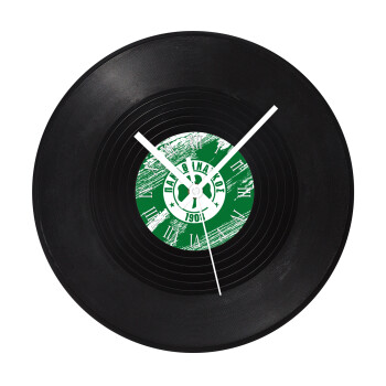 Π.Α.Ο., Ρολόι τοίχου Βινύλιο (30cm)