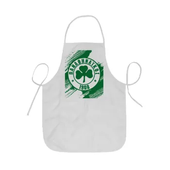 Π.Α.Ο., Ποδιά Σεφ ολόσωμη κοντή  Παιδική (44x62cm)