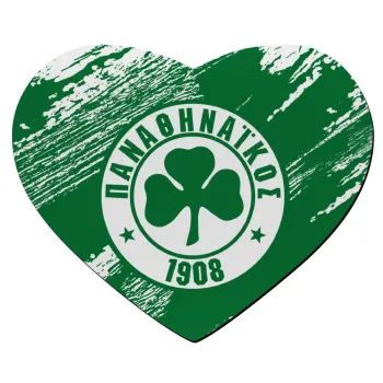 Π.Α.Ο., Mousepad καρδιά 23x20cm