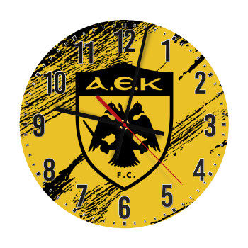 FC Α.Ε.Κ., Ρολόι τοίχου ξύλινο (30cm)
