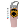 Pink color, 890ml (30oz) stainless Steel Tumbler with Handle