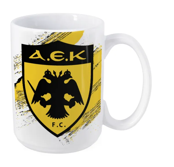 FC Α.Ε.Κ. — Mega mug, ceramic, 450ml