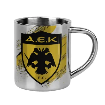 FC Α.Ε.Κ., Mug Stainless steel double wall 300ml
