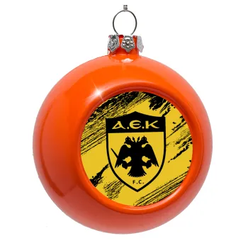 FC Α.Ε.Κ., Orange Christmas tree ornament bauble 8cm