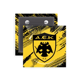 FC Α.Ε.Κ., Κονκάρδα παραμάνα τετράγωνη 5x5cm