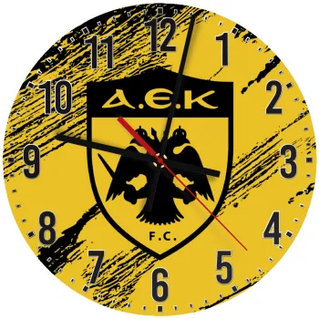 FC Α.Ε.Κ., Ρολόι τοίχου ξύλινο (30cm)
