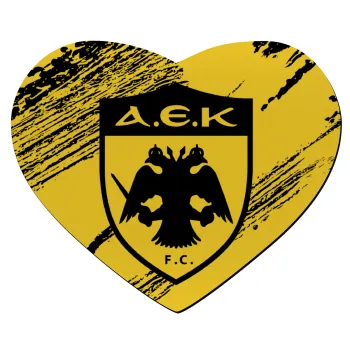 FC Α.Ε.Κ., Mousepad heart 23x20cm